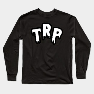 The Rad Pack I TRP Logo (White) Long Sleeve T-Shirt